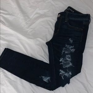 American Eagle Destroyed Jeggings